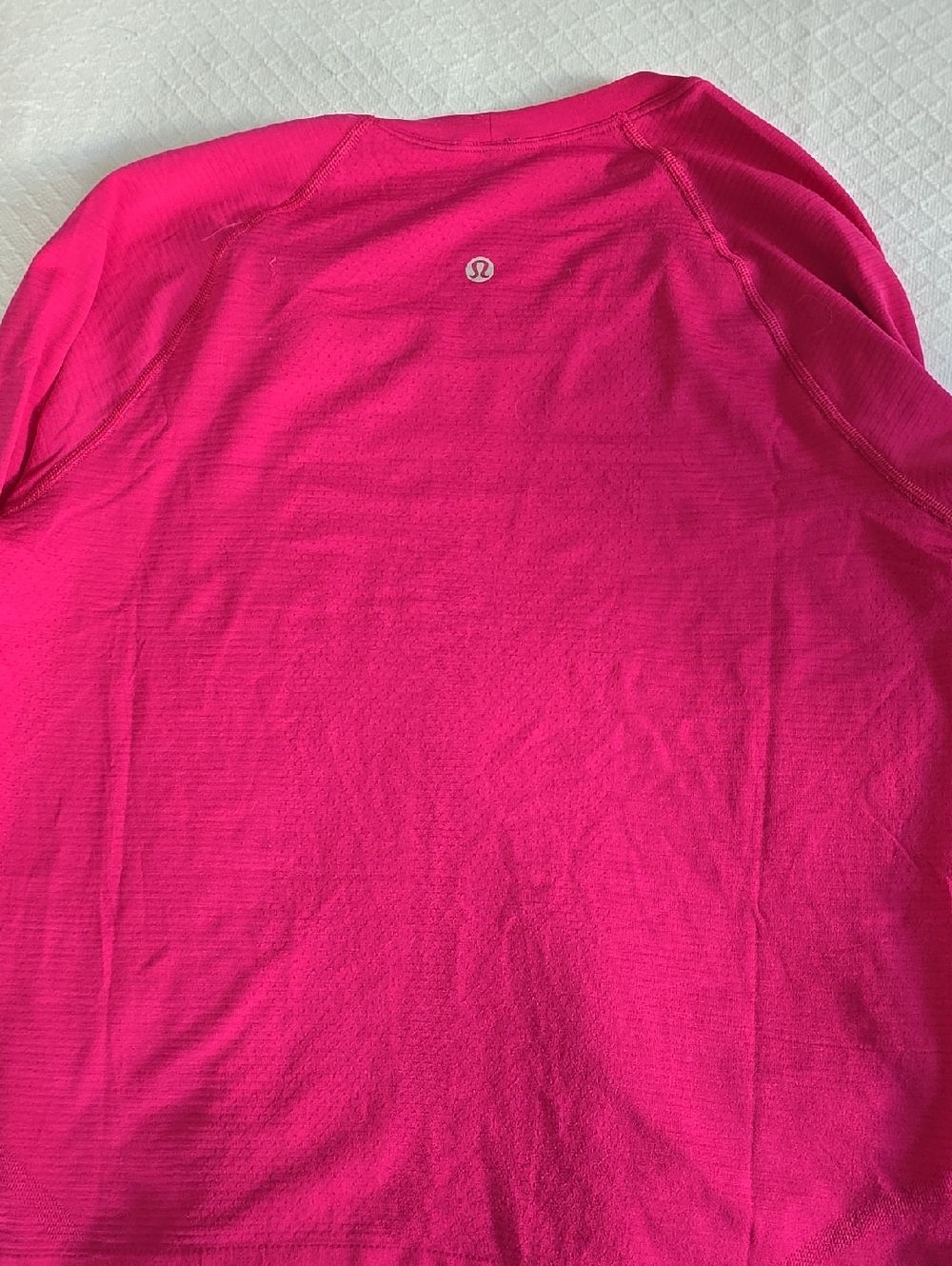 Lululemon Swiftly Tech Long Sleeve 2.0 Waist Length Shirt Pink - Picture 3 of 15